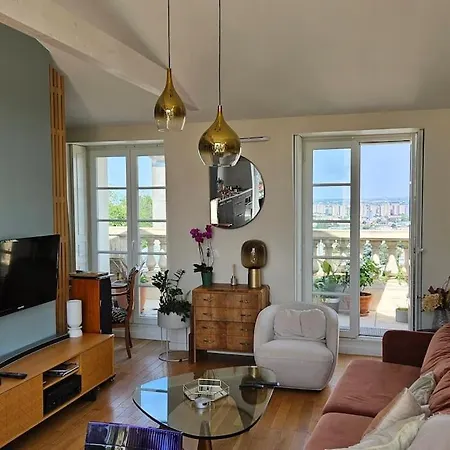 Le Toit Chic à 15 Mn Paris Centre Apartamento