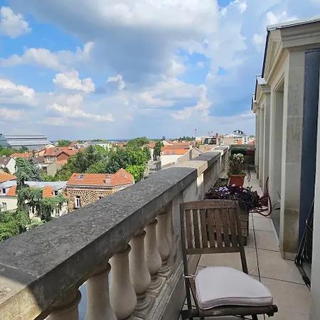 Apartment Le Toit Chic A 15 Mn Paris Centre *